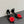 CC 25 Flower Rose Pumps Black Silk 337164
