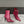 Miu short boots 90mm deep magenta or berry cowhide 417984