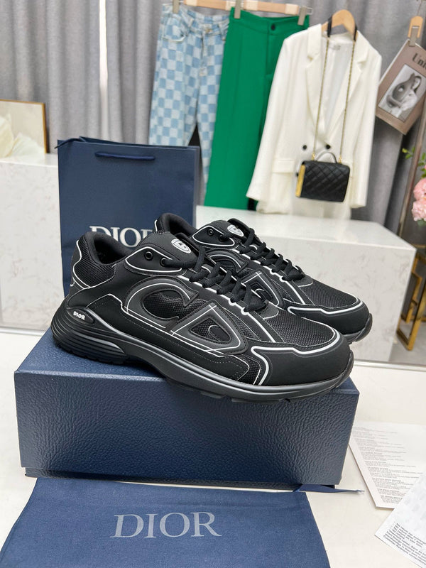 CD B30 SNEAKER BLACK MESH FABRIC