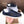 PRA TRAINER SHOES NAVY BLUE CALFSKIN