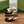 WOMEN'S HORSEBIT SLINGBACK 55MM IN BLACK CALFSKIN WITH RHINSTONES