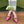 GG MID-HEELED SLINGBACK 4.5 CM IN FUSICA PINK GLOSSY CALFSKIN
