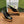GG WEDGE PLATFORM IN BLACK CALFSKIN