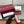 GG Horsebit Slingback Flat Red Ebony Monogram Canvas Point Toe Crystal-Embellished