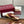GG Horsebit Slingback Flat Red Ebony Monogram Canvas Point Toe Crystal-Embellished