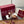 GG Women Horsebit High Heel Sandal Open Toe Burgundy Sheepskin 225968