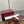 GG Horsebit Thong Flat Sandals Burgundy Sheepskin Suede 646471