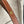 SMALL CABAS THAIS 25.5 CREAM STRIPED FABRIC TRIOMPHE CALFSKIN