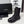 CC 26s Ankle Boot Black Blue Denim Patent Leather