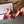 GG 26s Horsebit Sandals 8cm Red Leather Canvas 926699