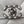19 WOC 19CM WHITE LAMBSKIN SILVER HARDWARE
