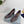 PRA 26SS Square-toe Block Heels 85 Dark Gray Suede 592361