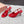 Miu 26s Heeled Sandals 8.5cm Red Snakeskin Texture 680491