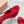 Miu 26s Heeled Sandals 8.5cm Red Snakeskin Texture 680491