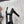 Miu 26s Heeled Sandals 8.5cm Black Snakeskin Texture 680496