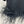 Miu Miu Ostrich Feather Dress Black Acetate Satin Fabric