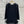 Miu Miu Ostrich Feather Dress Black Acetate Satin Fabric