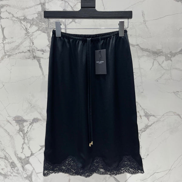YSL 26s Midi Skirt Silk