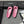 CC 26s Ballet Flat Black Pink Leather 681963