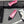 CC 26s Ballet Flat Black Pink Leather 681963