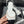 CC 26s Slingback Pointed Black White Leather 681975