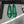 CC 26s Ballet Flat Green Mesh Fabric Sheepskin 681980
