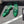 CC 26s Slingback 6.5cm Green Mesh Fabric Sheepskin 681993