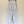 Chanel 2026 Striped Lace-trimmed Trouser Light Blue Cotton
