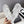CC 25SS Thong Sandals Double C Rhinestone White Sheepskin 352434