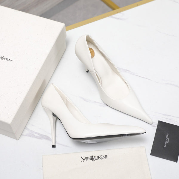 YSL 26s Zoe Pumps 10cm Leather 125850