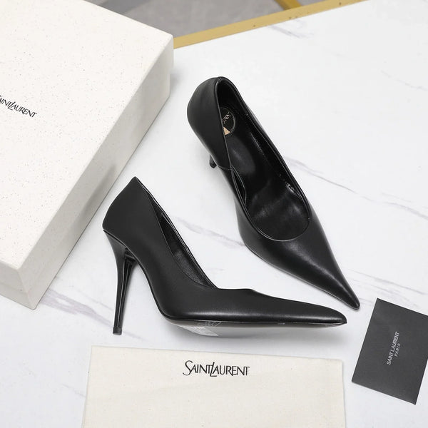 YSL 26s Zoe Pumps 10cm Leather 125850