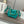 Loewe Flamenco Purse 23 Turquoise Blue Lambskin Ghw
