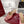 GC Horsebit Slide Pink Canvas Cowhide 292407