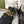 GC 25 Gold Double G Sandal Black Rubber 292430