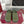 GC 25 Horsebit Mule Green Monogram Canvas