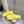 Miu Slippers Lemon Yellow Wool Fabric