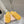 Miu Slippers Dark Yellow Wool Fabric