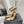 HIGH-HEEL 85 MM SANDAL MULE IN METALLIC GOLD SILK