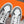 HM Get Sneaker Multicolore Blanc Calfskin 204754