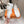 HM Lift Slip-On Sneaker White Orange Black Fabric Suede 608248