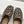 CL 26s Flat Shoes In Dark Brown Suede With Metal Studs