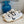 VT 25S Couple Sneakers White Black Calfskin Suede 563099