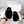CC 25s Slippers 50mm Black Wool 433606