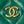 24a hobo bag 23cm green calfskin gold hardware