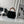 CC 26 Pouch Large 32 Black Tortoiseshell Suede 286192