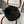 CC 26 Pouch Large 32 Black Tortoiseshell Suede 286192