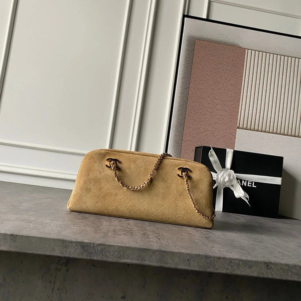 CC 2026 Bowling Bag 32cm Suede Leather