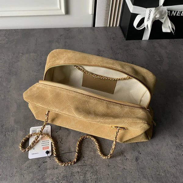 CC 2026 Bowling Bag 32cm Suede Leather