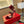 RC Sandals Red Original Velvet Sheepskin 341989
