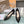 CL Follies Strass Flats Mesh Black